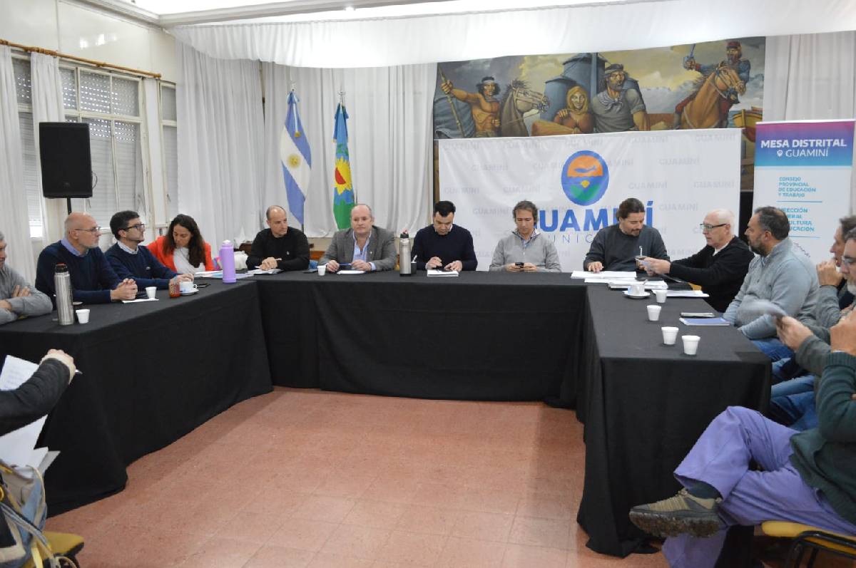 BOLÍVAR PARTICIPÓ DE UNA NUEVA REUNIÓN REGIONAL POR LA CUENCA DEL SALADO