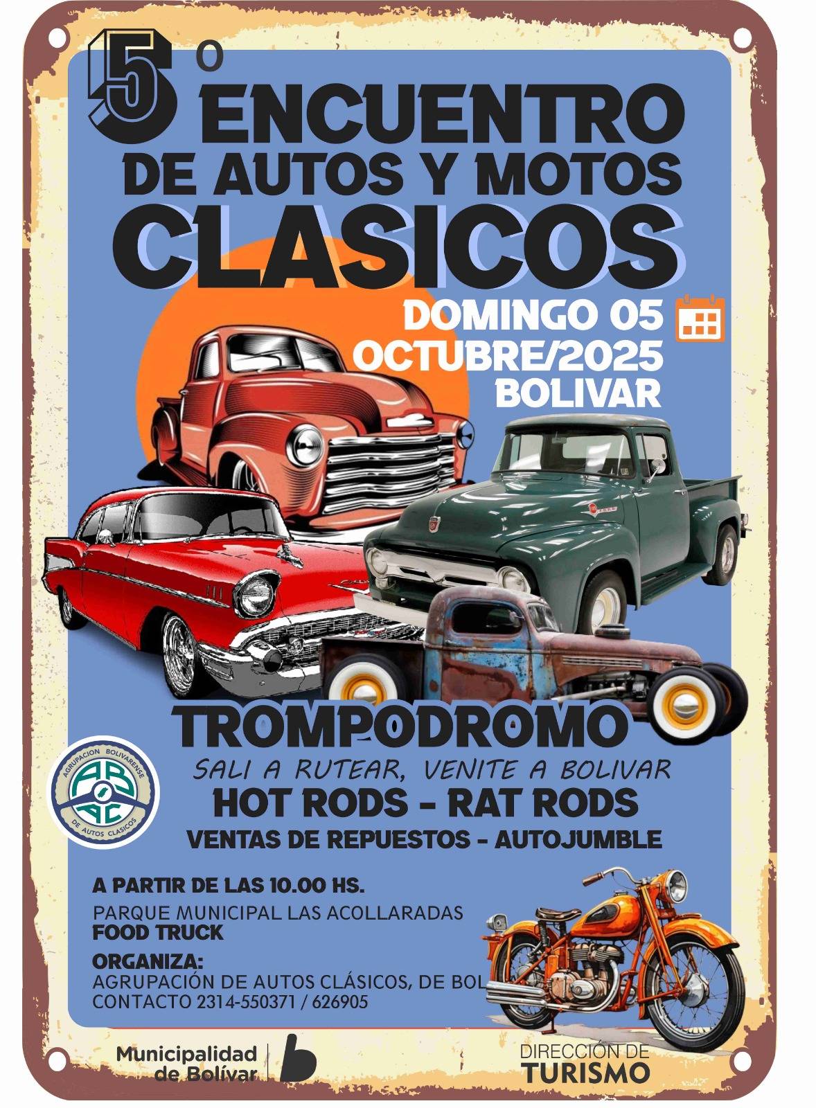 5to Encuentro de Autos y Motos clásicos