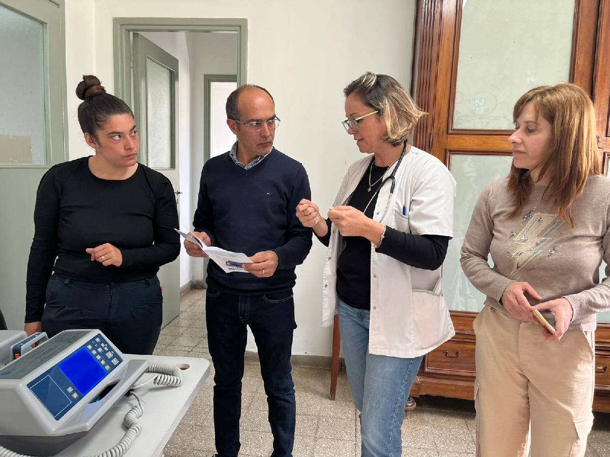 EL INTENDENTE PISANO MANTUVO UNA JORNADA DE TRABAJO EN HALE