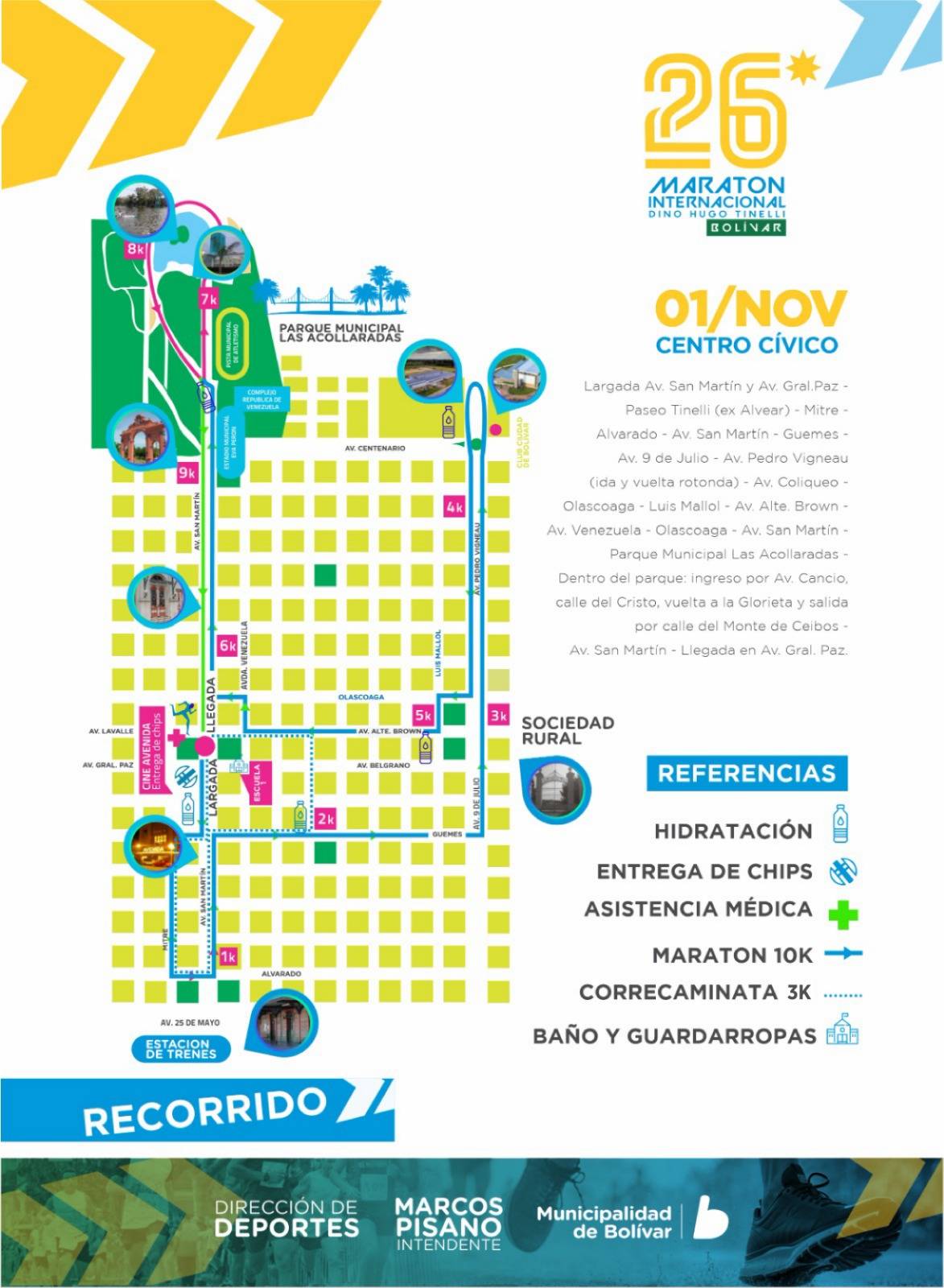 BOLÍVAR SE PREPARA PARA LA 26° EDICIÓN DE LA MARATÓN