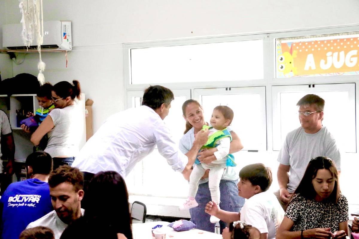 BALI BUCCA ACOMPAÑÓ EL INICIO DE CLASES EN LOS JARDINES MATERNALES MUNICIPALES