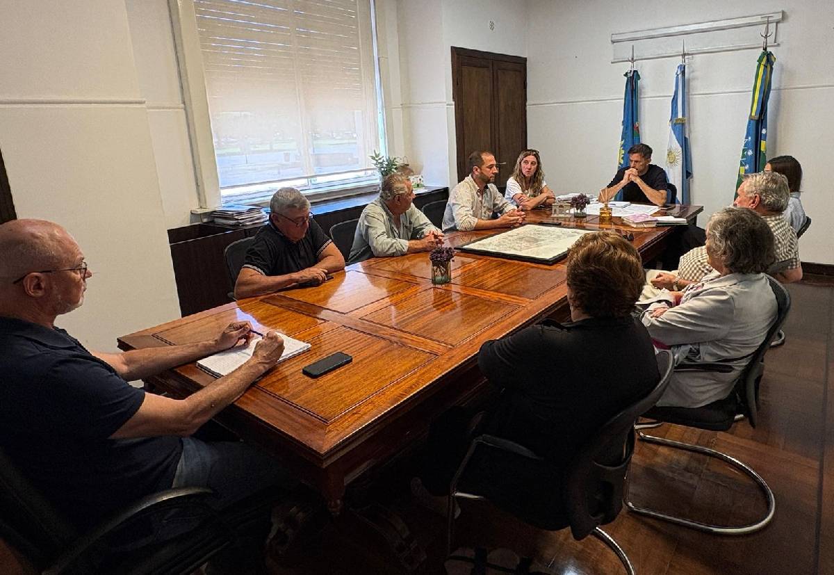 EL INTENDENTE BALI BUCCA RECIBIÓ A REPRESENTANTES DE FEDERACIÓN AGRARIA Y MUJERES FEDERADAS