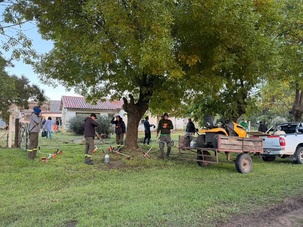 IBARRA AMANECIÓ CON UN GRAN OPERATIVO DE LIMPIEZA Y PUESTA EN VALOR