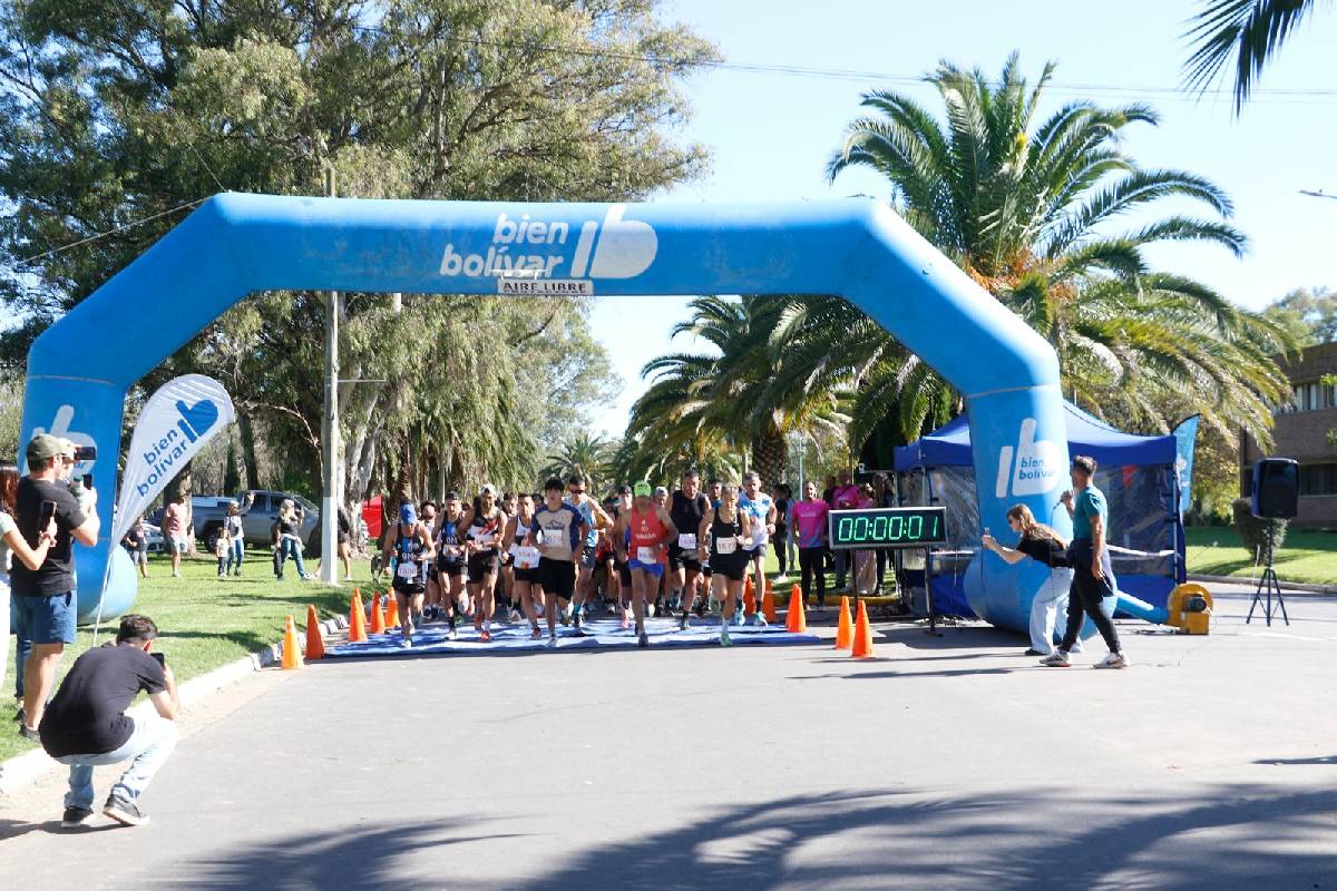 BOLÍVAR CORRIÓ LA PRIMERA FECHA DEL CALENDARIO RUNNING 2026