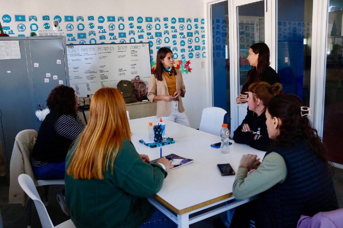 RODRÍGUEZ VISITÓ EL DISPOSITIVO TERRITORIAL “EL GIGANTE AZUL”