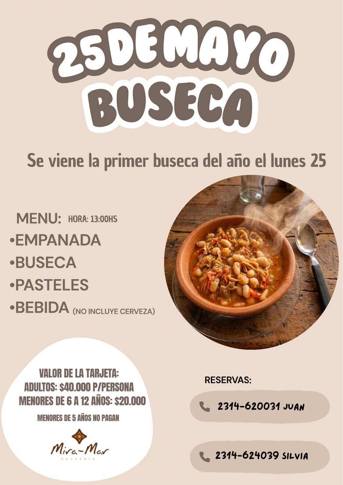 Buseca 25 de Mayo