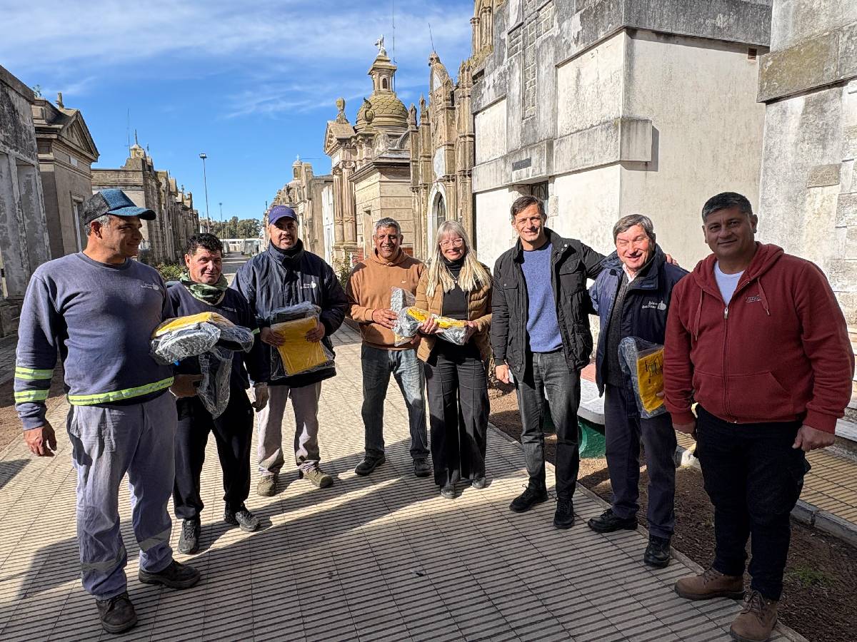 PUESTA EN VALOR DEL CEMENTERIO LOCAL: MÁS EQUIPAMIENTO, MANTENIMIENTO Y TRABAJO MUNICIPAL