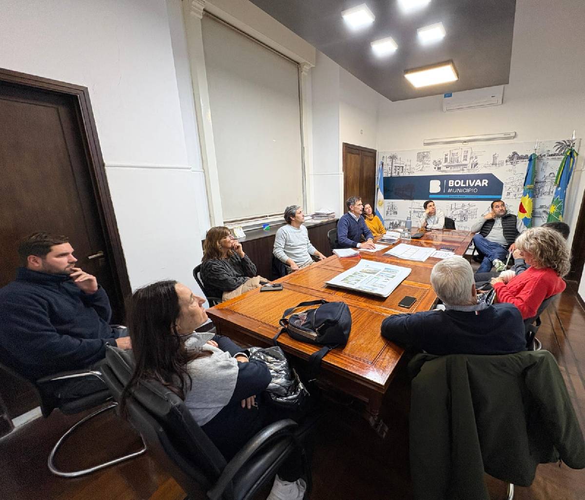 BALI SE REUNIÓ CON VECINOS DE LA GANADERA PARA AVANZAR CON OBRAS DE INFRAESTRUCTURA