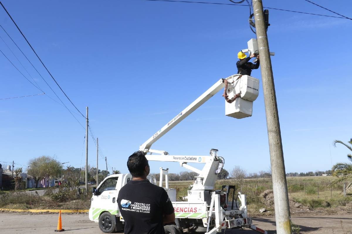 BOLÍVAR SUMA NUEVOS PUNTOS CÁMARA Y AMPLÍA SU RED DE MONITOREO