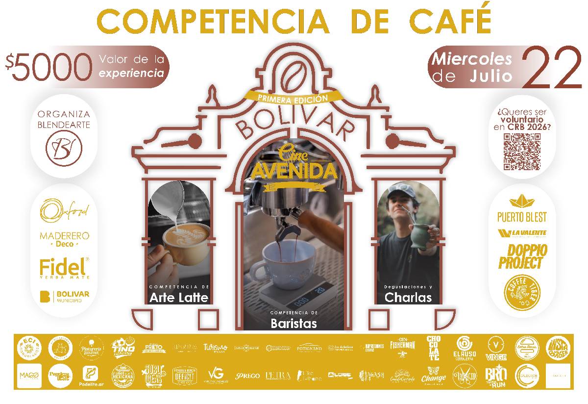 COMPETENCIA REGIONAL DE BARISTAS - BOLIVAR 2026