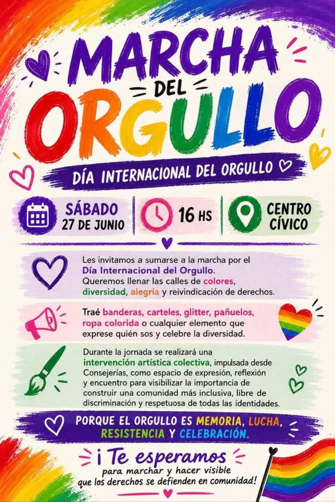 MARCHA DEL ORGULLO