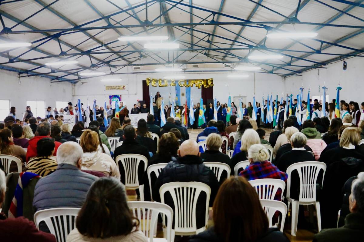 URDAMPILLETA CELEBRÓ SU 113° ANIVERSARIO JUNTO A TODA LA COMUNIDAD
