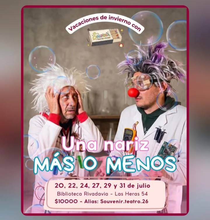 UNA NARIZ MAS O MENOS