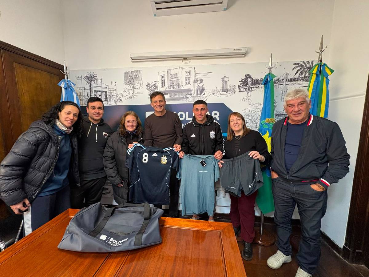 BALI BUCCA RECIBIÓ A ENZO STAMPONE ANTES DE SU VIAJE A LA GENUINE CUP 2026