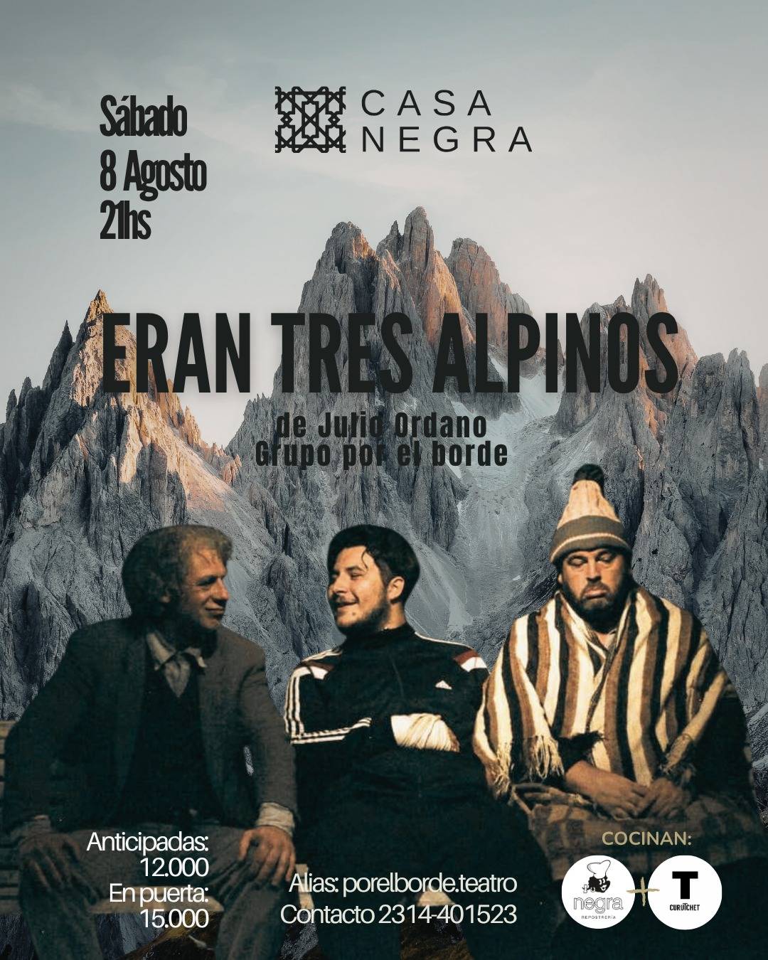 ERAN TRES ALPINOS