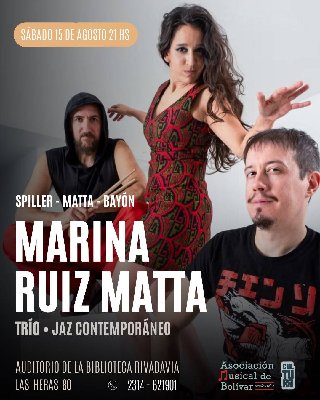 MARINA RUIZ MATTA - TRIO-JAZ CONTEMPORANEO