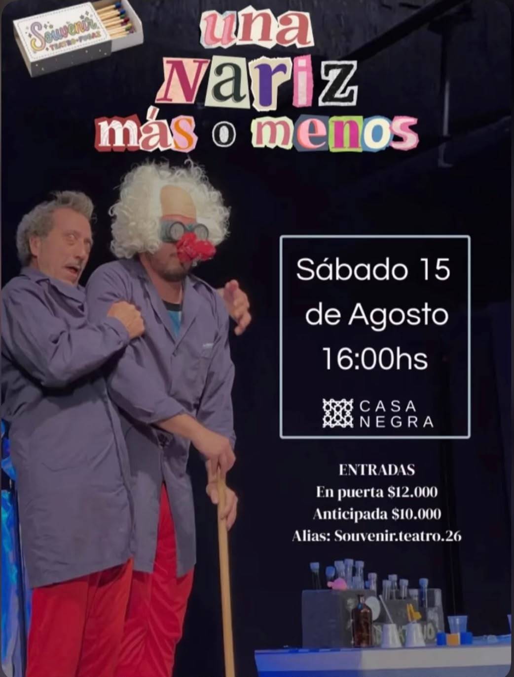 UNA NARIZ MAS O MENOS