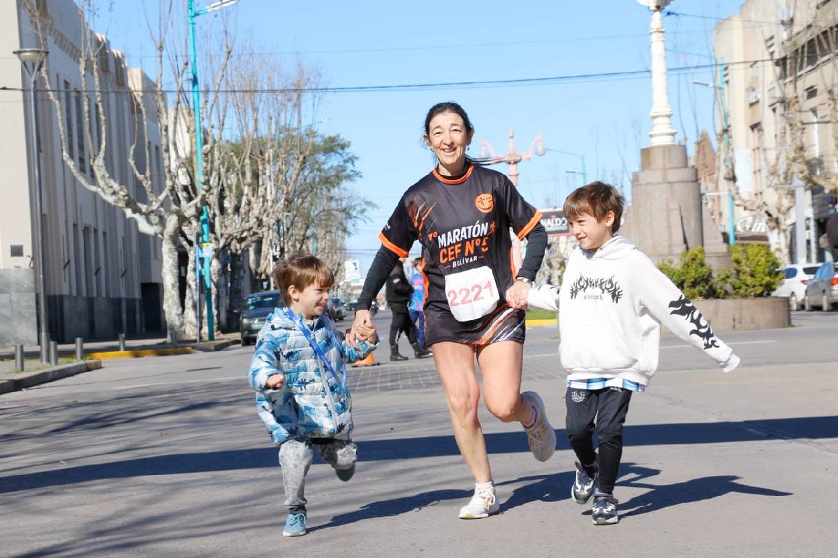 MARATÓN DÍA DE LAS INFANCIAS: EL RUNNING VOLVIÓ A CONVOCAR A LA COMUNIDAD