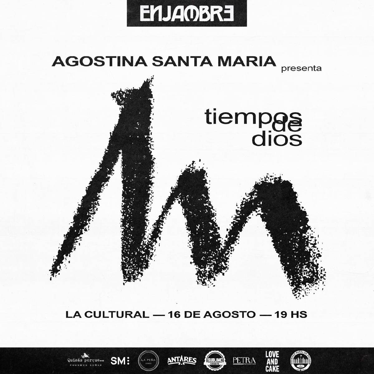 ENJAMBRE POR AGOSTINA SANTA MARIA - TIEMPOS DE DIOS