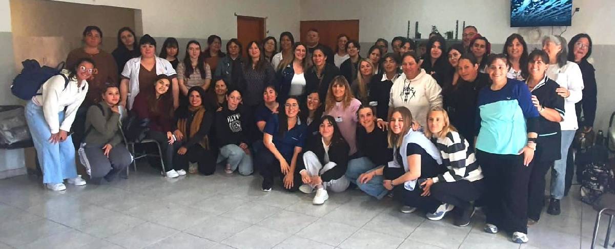 JORNADA DE CAPACITACIÓN: EL HOSPITAL RECIBIÓ A ESTUDIANTES DE ENFERMERÍA Y AT