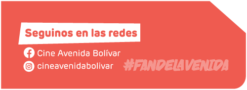 Seguinos en las redes — Cine Avenida Bolívar