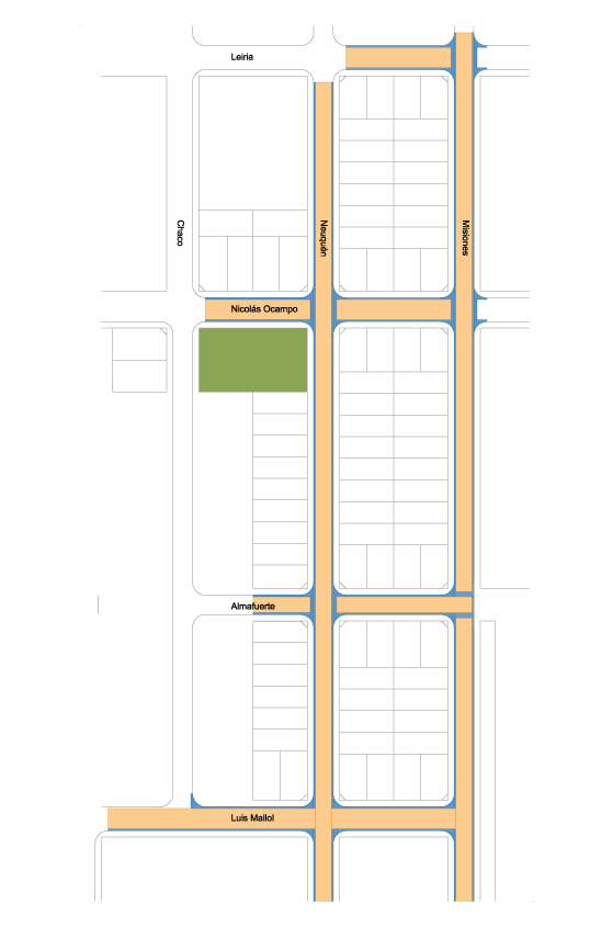 Mapa del barrio Barrio Universitario